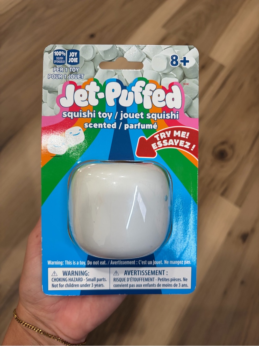 Jet-Puffed Squishi Toy - White Marshmallow Scented